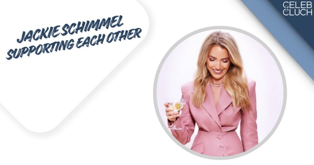 Jackie Schimmel Supporting Each Other