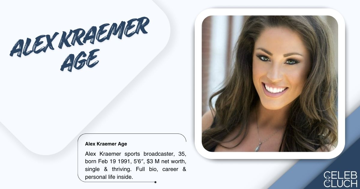 Alex Kraemer Age