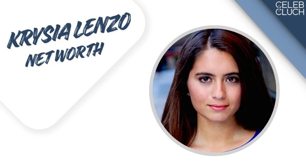 Krysia Lenzo Net Worth.